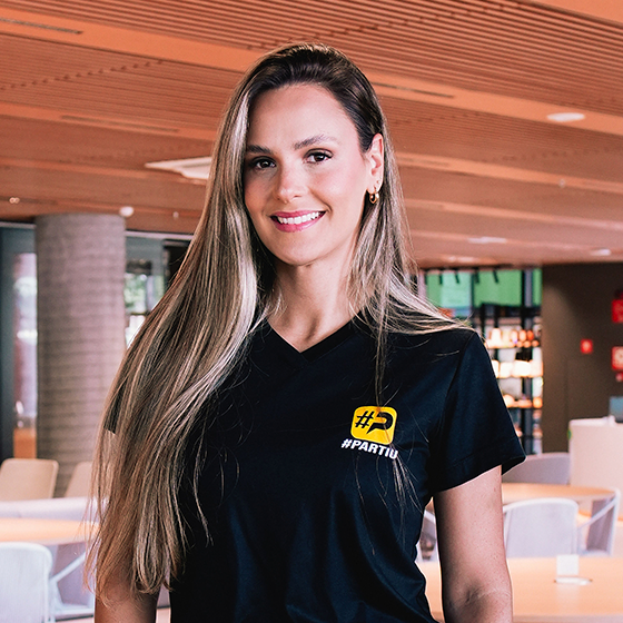 Amanda, CEO da Partiu
